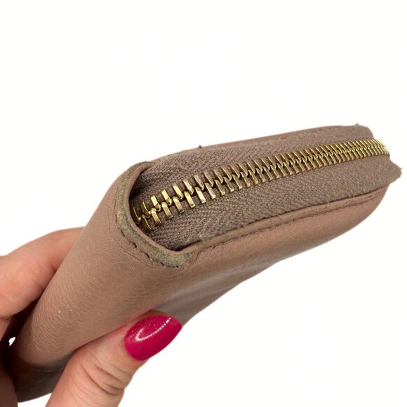 Gucci Beige Bamboo Tassel Zip Around Wallet - Picture 3 of 16